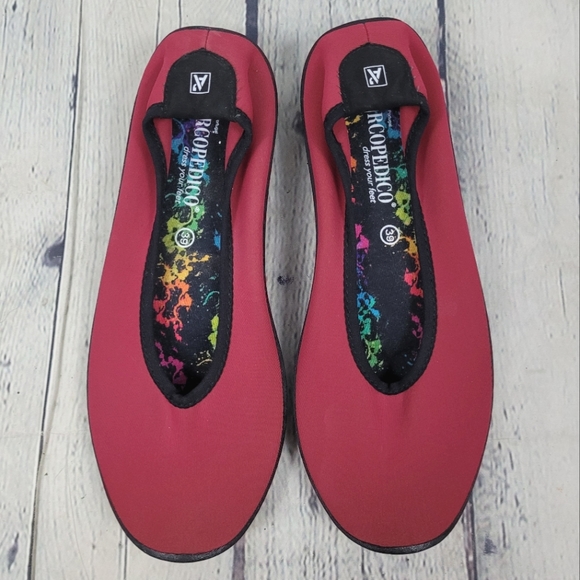 A'RCOPEDICO | Lolita comfort barefoot washable ballet flat shoes NWOT - Picture 1 of 6